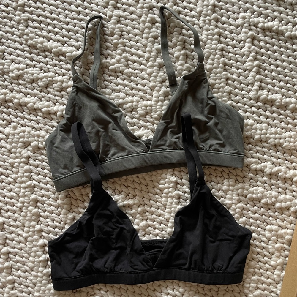 SKIMS Fits Everybody Triangle Bralettes